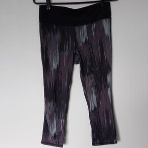 Gap Capri Crop Leggings Yoga Pants, Women's M Brown Stretch